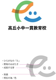 ひらがなの「た」と笑顔をモチーフにしたシンボルマーク ひらがなの「た」と笑顔をモチーフにしたシンボルマーク