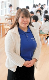 「地域のハブとなる子育て支援をしたい」と神尾由美さん=明石市大久保町大久保町 「地域のハブとなる子育て支援をしたい」と神尾由美さん=明石市大久保町大久保町