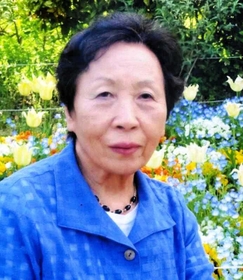 功労賞の谷池さなえさん(淡路文化協会提供) 功労賞の谷池さなえさん(淡路文化協会提供)