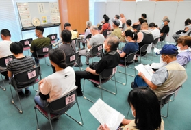 淡路市が終了を決めたワクチンの集団接種会場=岩屋保健センター 淡路市が終了を決めたワクチンの集団接種会場=岩屋保健センター