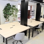 「市民工房」を改修したコワーキングスペース=洲本市塩屋1