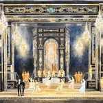 ロバート・パージオラによる舞台装置デザイン案より