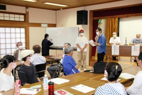 公園の役割や将来像について考えたイベント=尼崎市社協会館 公園の役割や将来像について考えたイベント=尼崎市社協会館