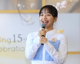 阪急西宮ガーデンズでの思い出を語る山之内すずさん=15日午前、西宮市高松町 阪急西宮ガーデンズでの思い出を語る山之内すずさん=15日午前、西宮市高松町