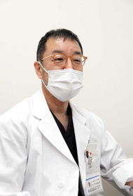 新しい体制を説明する吉村純彦緩和ケアセンター長=姫路市本町 新しい体制を説明する吉村純彦緩和ケアセンター長=姫路市本町