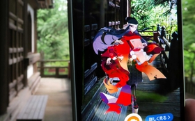 人気ゲーム「刀剣乱舞」のキャラクターをデザインした作家による「義経」=加東市平木 人気ゲーム「刀剣乱舞」のキャラクターをデザインした作家による「義経」=加東市平木