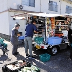 小野の来住地区に移動販売車、マックスバリュが試験運行 2ルート23カ所 買い物弱者に朗報