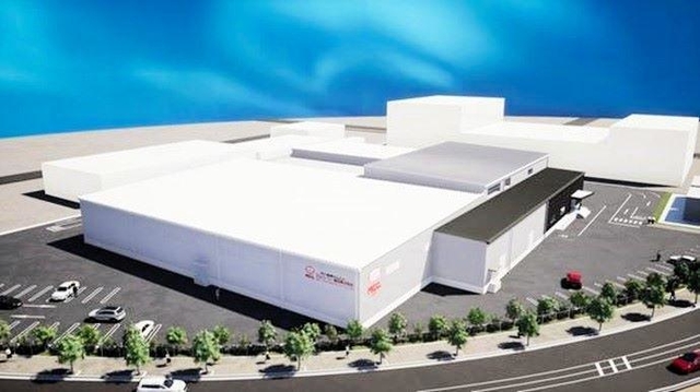 神戸・ポートアイランドに建設する新工場のイメージ(エム・シーシー食品提供)