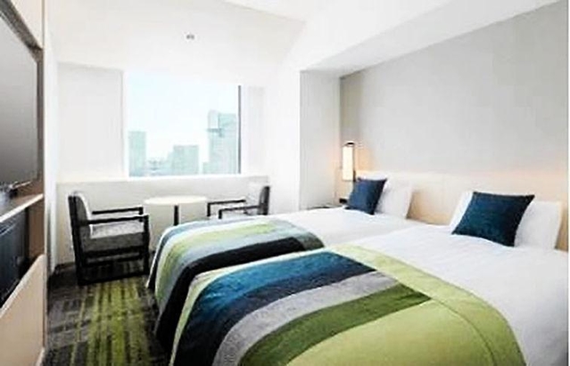 特別料金で提供されるスタンダードツイン(阪急阪神ホテルズ提供)