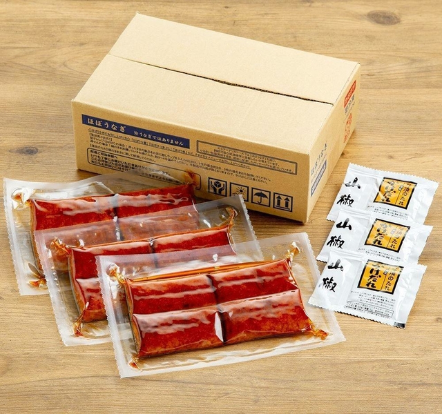 土用の丑の日を前に販売を開始した「ほぼうなぎ」(カネテツデリカフーズ提供)