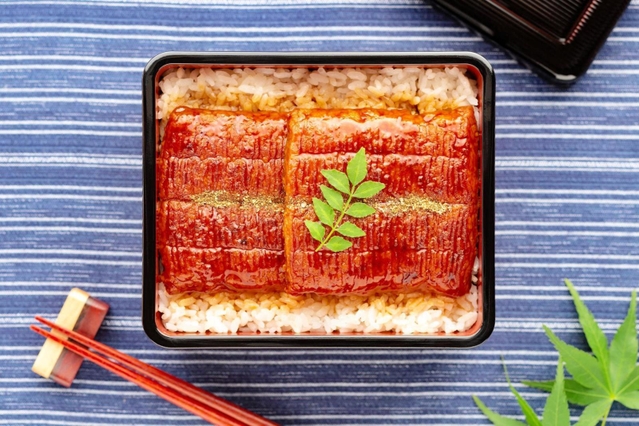 「ほぼうなぎ」を使ったうな重(カネテツデリカフーズ提供)