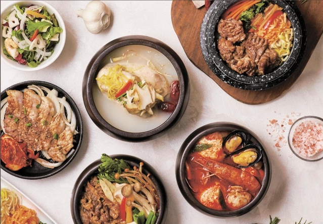 阪急西宮ガーデンズに新規オープンする韓国料理「美菜莉」のメニュー(阪急阪神ビルマネジメント提供)