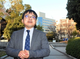 和歌山大で災害復興の担い手育成に取り組む宮定章さん=和歌山市栄谷 和歌山大で災害復興の担い手育成に取り組む宮定章さん=和歌山市栄谷