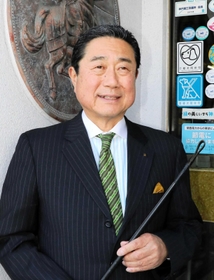 東京五輪の馬術でただ一人の日本人審判員、平山一哉さん=神戸市中央区中町通2、平山商会 東京五輪の馬術でただ一人の日本人審判員、平山一哉さん=神戸市中央区中町通2、平山商会