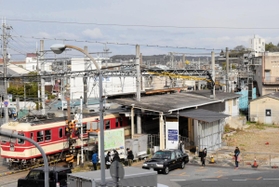 5月から工事が始まる予定の神鉄三木駅=三木市末広1(撮影・長沢伸一) 5月から工事が始まる予定の神鉄三木駅=三木市末広1(撮影・長沢伸一)