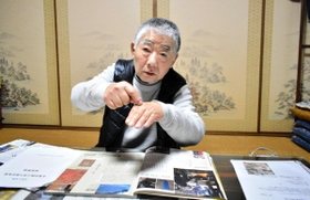 名誉伝統工芸士に認定され、現役時代を振り返る杉田隆三さん=三木市 名誉伝統工芸士に認定され、現役時代を振り返る杉田隆三さん=三木市