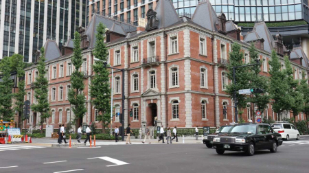 明治の建物を再現した「三菱一号館美術館」=東京都千代田区丸の内2