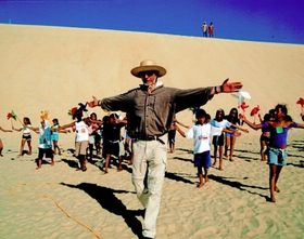 イリ・キリアンさんが振り付けしたブラジルのオープニング イリ・キリアンさんが振り付けしたブラジルのオープニング