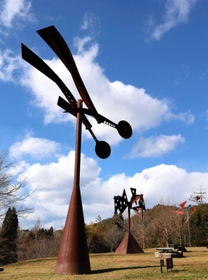 風のミュージアムでは新宮作品12点が堪能できる=三田市尼寺 風のミュージアムでは新宮作品12点が堪能できる=三田市尼寺