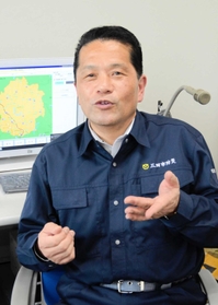 危機管理監・西田和明さん 危機管理監・西田和明さん