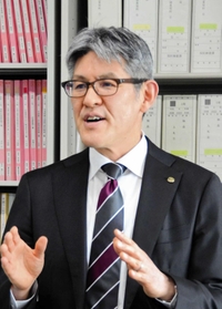 経営管理部長・桜井俊幸さん 経営管理部長・桜井俊幸さん
