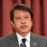 「知事や議員になることが目的ではない」という金田峰生氏=神戸市兵庫区