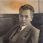 東北電力会長時代の白洲次郎(旧白洲邸武相荘提供)