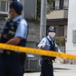 事件が起きた現場付近=4日午後、宝塚市安倉西2