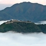 雲海に包まれた竹田城跡=朝来市和田山町竹田