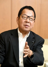 第123代兵庫県議会議長に就任した原哲明さん 第123代兵庫県議会議長に就任した原哲明さん