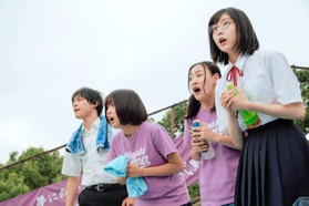 映画「アルプススタンドのはしの方」の一場面((c)2020「アルプススタンドのはしの方」製作委員会) 映画「アルプススタンドのはしの方」の一場面((c)2020「アルプススタンドのはしの方」製作委員会)