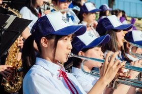 映画「アルプススタンドのはしの方」の一場面((c)2020「アルプススタンドのはしの方」製作委員会) 映画「アルプススタンドのはしの方」の一場面((c)2020「アルプススタンドのはしの方」製作委員会)