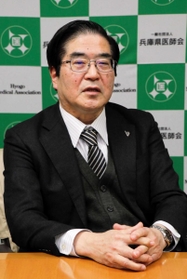 兵庫県医師会副会長・足立光平氏 兵庫県医師会副会長・足立光平氏