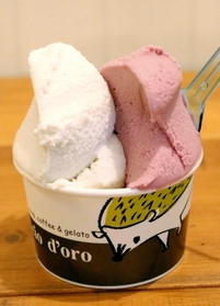 「リッチョドーロ」のジェラート=神戸市中央区八幡通4 「リッチョドーロ」のジェラート=神戸市中央区八幡通4