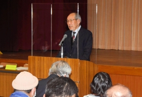 統一地方選の兵庫県議選の立候補予定者を対象に開かれた説明会=神戸市中央区下山手通4、兵庫県民会館 統一地方選の兵庫県議選の立候補予定者を対象に開かれた説明会=神戸市中央区下山手通4、兵庫県民会館