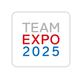 大阪・関西万博「TEAM EXPO 2025プログラム/共創パートナー」のロゴマーク 大阪・関西万博「TEAM EXPO 2025プログラム/共創パートナー」のロゴマーク