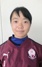 姫路女学院高GKの田中美緒 姫路女学院高GKの田中美緒