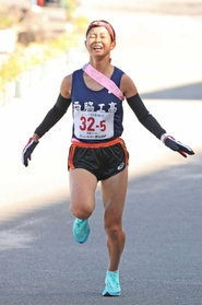 4位入賞を果たした女子・西脇工のアンカー八木美羽 4位入賞を果たした女子・西脇工のアンカー八木美羽