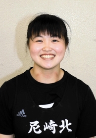 女子55キロ級を制した山県七々海(尼崎北) 女子55キロ級を制した山県七々海(尼崎北)