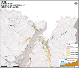 高潮浸水想定区域図(豊岡市) 高潮浸水想定区域図(豊岡市)