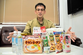 食料品を提供する「HOURYU」社長の笹倉邦康さん=丹波市氷上町氷上 食料品を提供する「HOURYU」社長の笹倉邦康さん=丹波市氷上町氷上