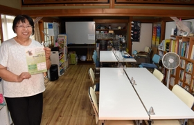 子どもたちに“第3の居場所”を提供するワンハートの藤田のりえさん=加古川市平岡町二俣 子どもたちに“第3の居場所”を提供するワンハートの藤田のりえさん=加古川市平岡町二俣