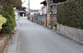 男が取り押さえられた現場付近=高砂市内 男が取り押さえられた現場付近=高砂市内