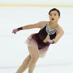 女子フリー 演技する坂本花織=尼崎スポーツの森