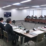 厚労省の労働政策審議会の分科会=27日午後、東京都千代田区