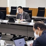 公立中学校の部活動改革に関する国の有識者会議=27日、東京都千代田区