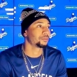 米大リーグ、ドジャースのベッツ=21日