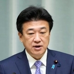 記者会見する木原官房長官=30日午前、首相官邸