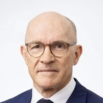 包括的核実験禁止条約機構(CTBTO)準備委員会のロバート・フロイド事務局長(国連提供、共同)