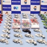 愛知県警が回収した玩具拳銃の「リアルギミックミニリボルバー」=10月30日、愛知県警本部